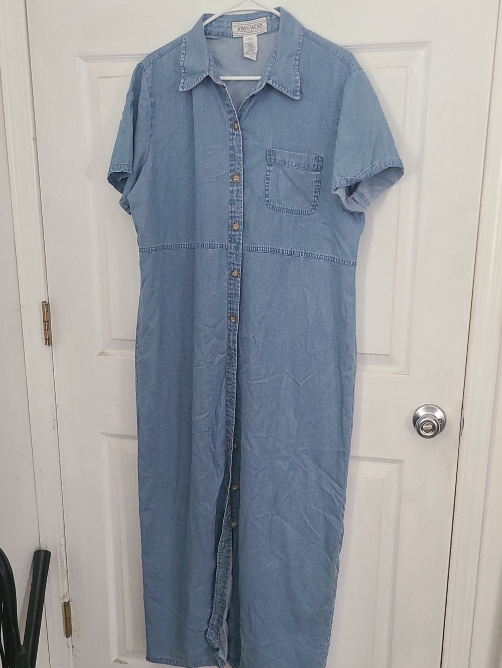 Vintage Jones Wear Sport Maxi Shirt Dress